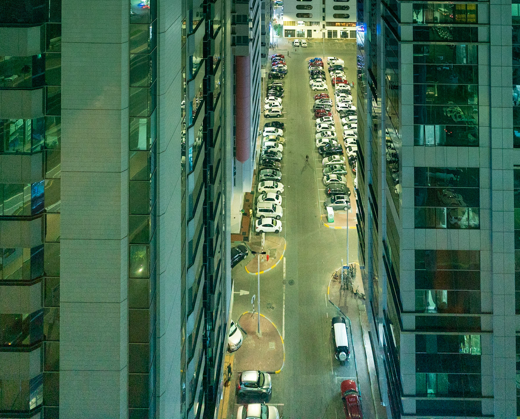 Night time in Abu Dhabi