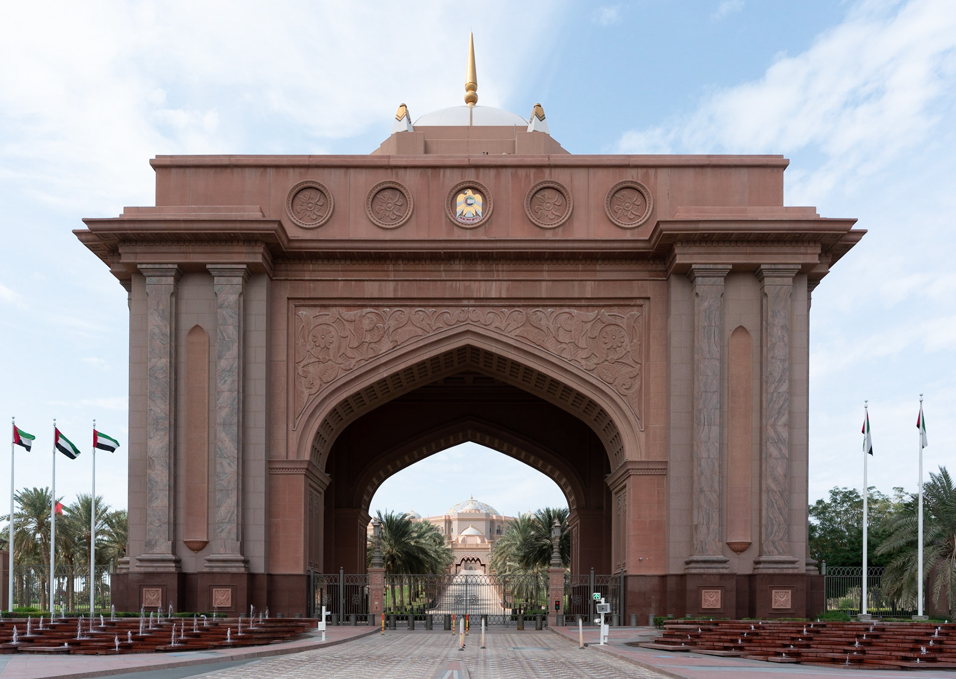 Emirates Palace mandarin Oriental hotel in Abu Dhabi (UAE)