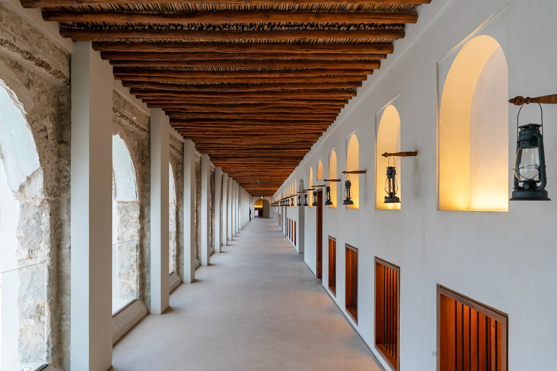 Qasr Al Hosn fort in center of Abu Dhabi (UAE) the old palace of the ruling family.
