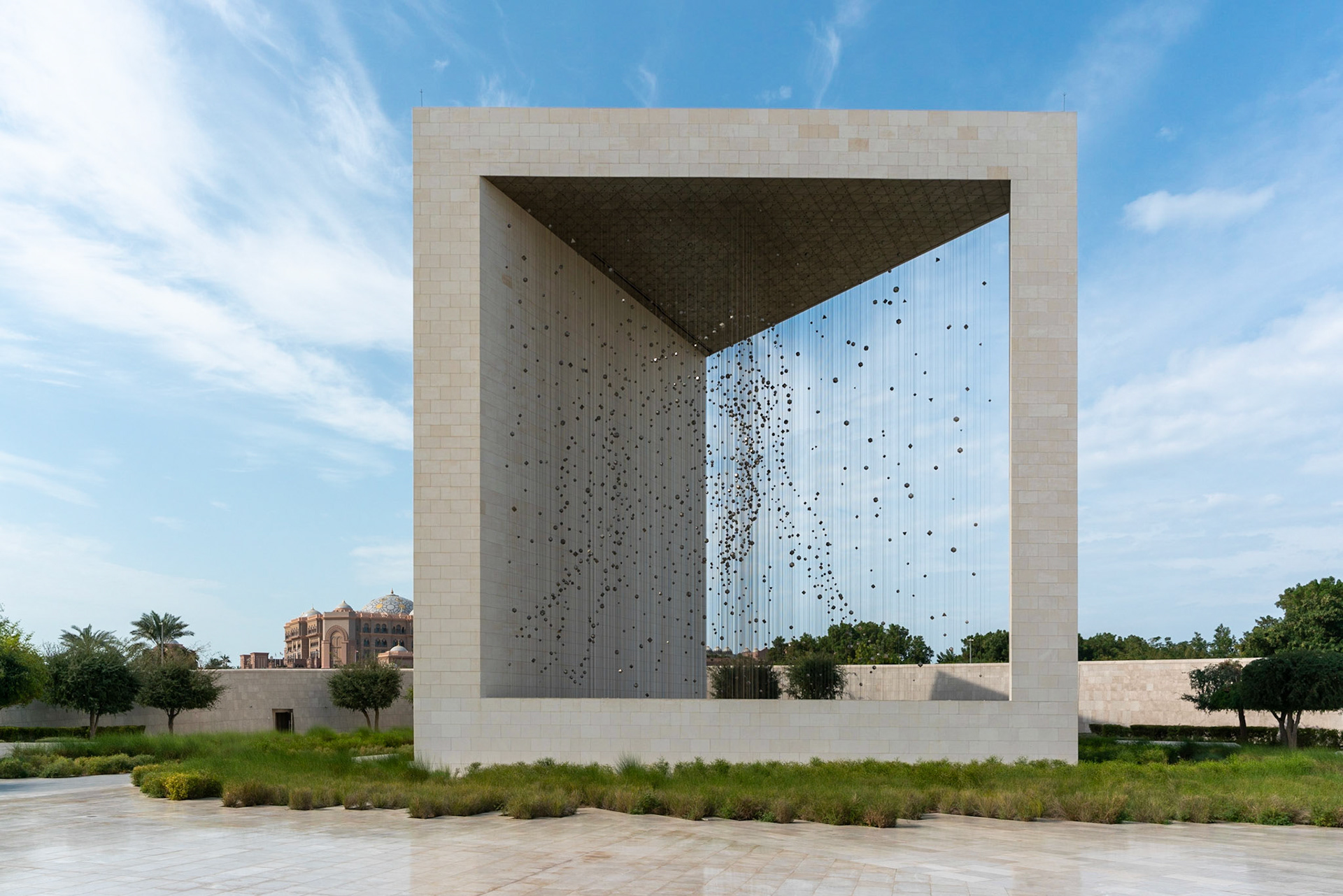 Founders monument in Abu Dhabi (UAE)