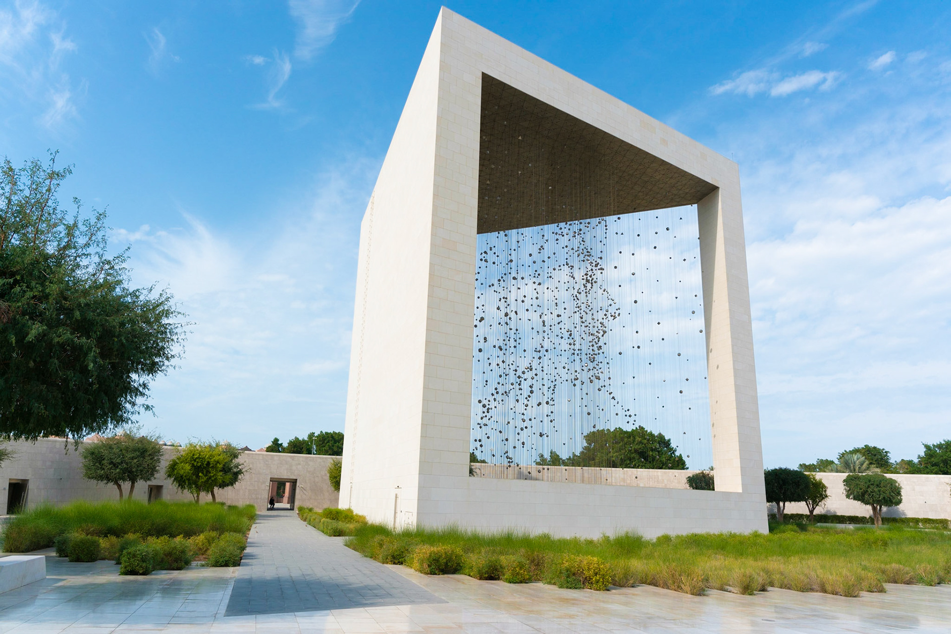 Founders monument in Abu Dhabi (UAE)