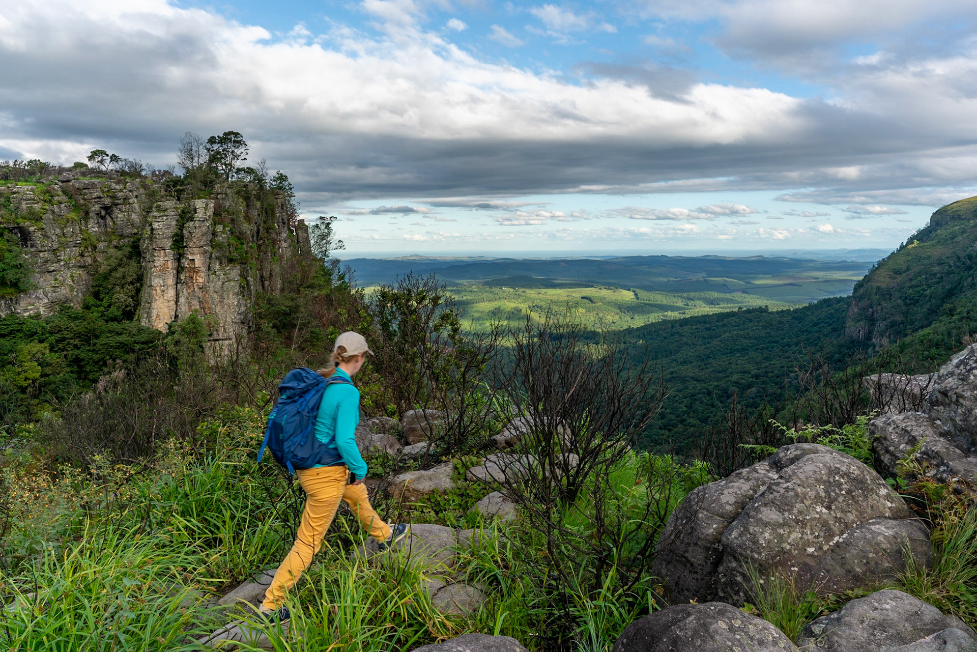 The Pinnacle Rock near Graskop in South Africa