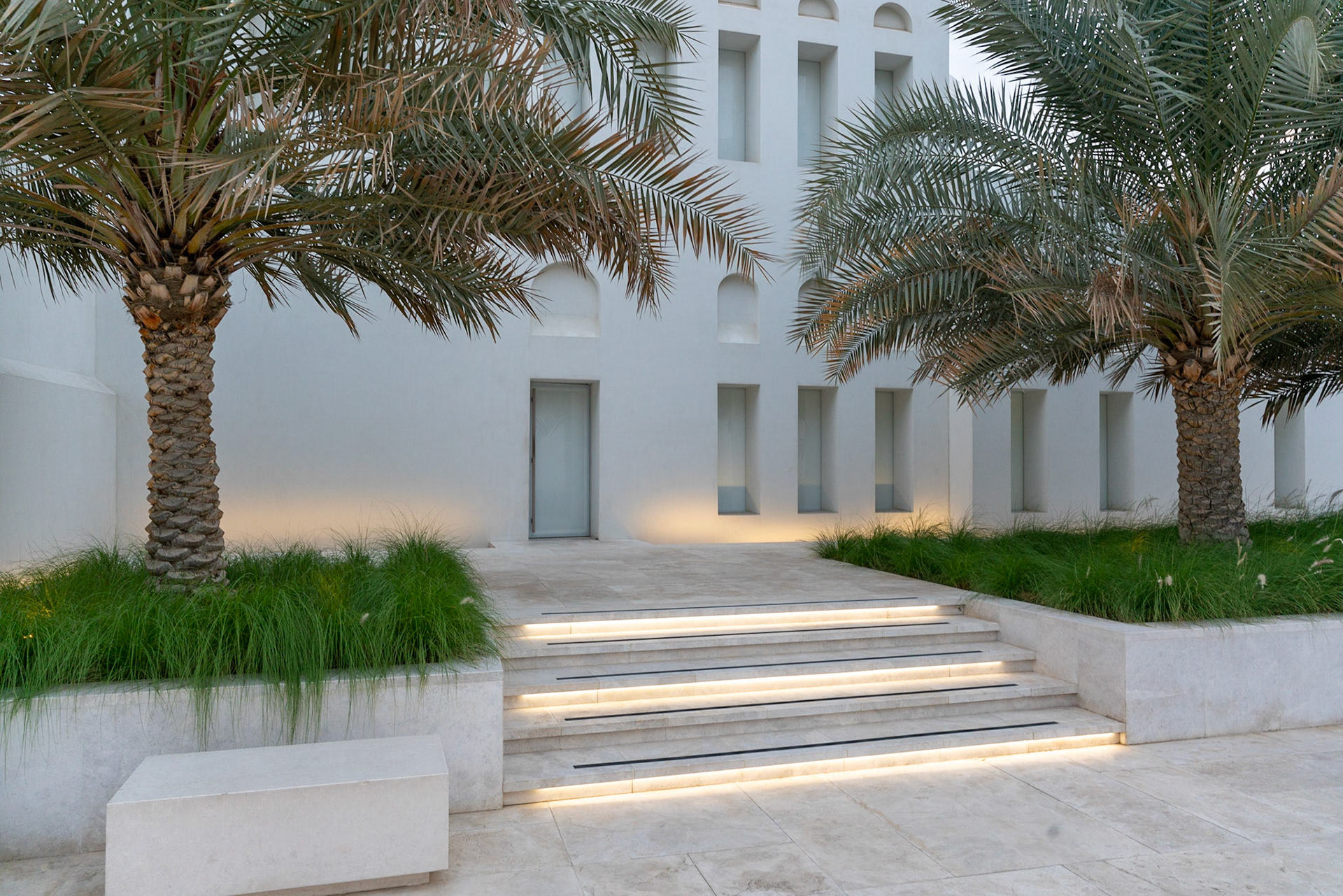 Qasr Al Hosn fort in center of Abu Dhabi (UAE) the old palace of the ruling family.