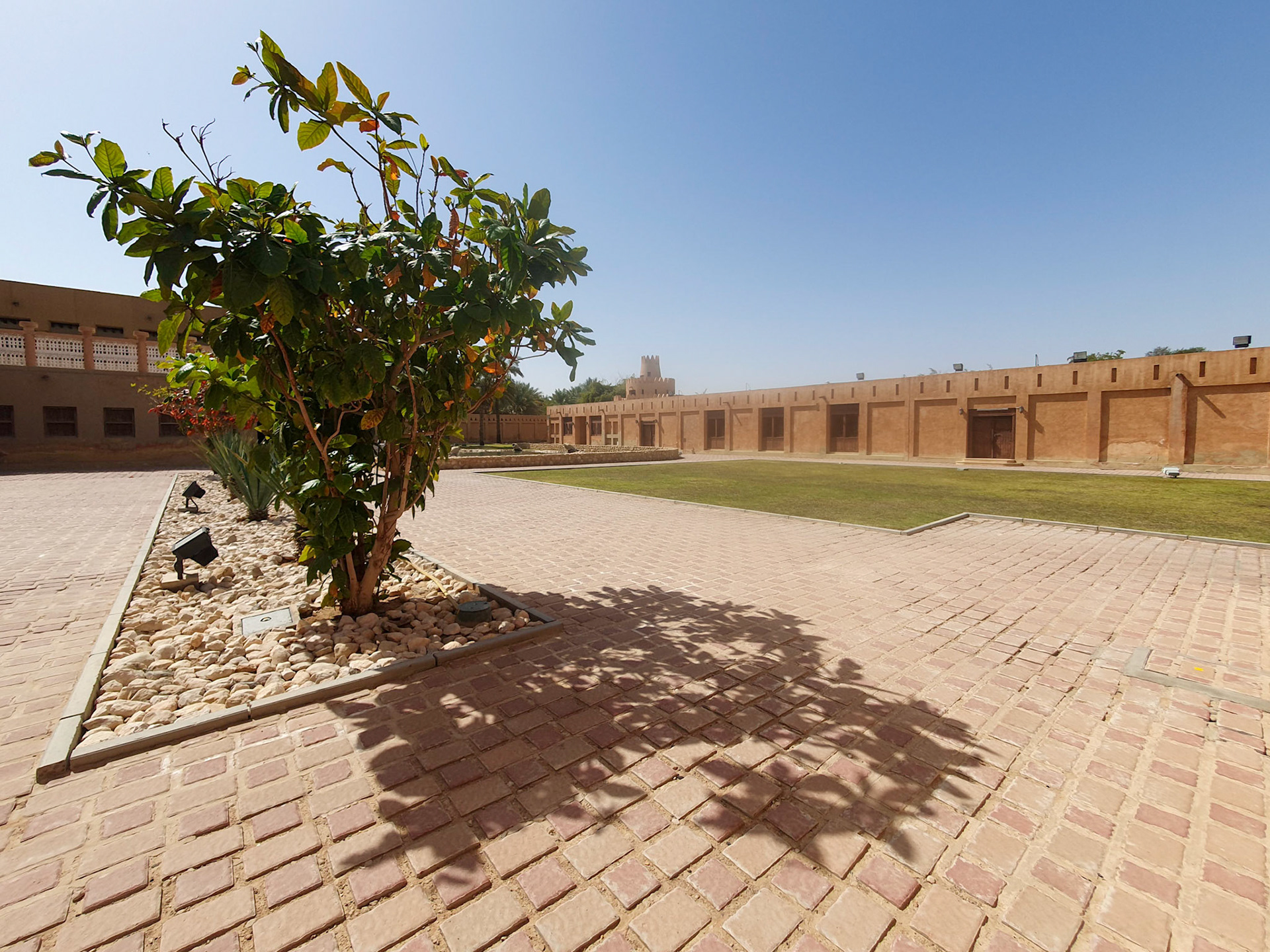 Al Ain Palace Museum a former royal residence with exhibits in Al Ain (Abu Dhabi) in the United Arab Emirates (UAE)