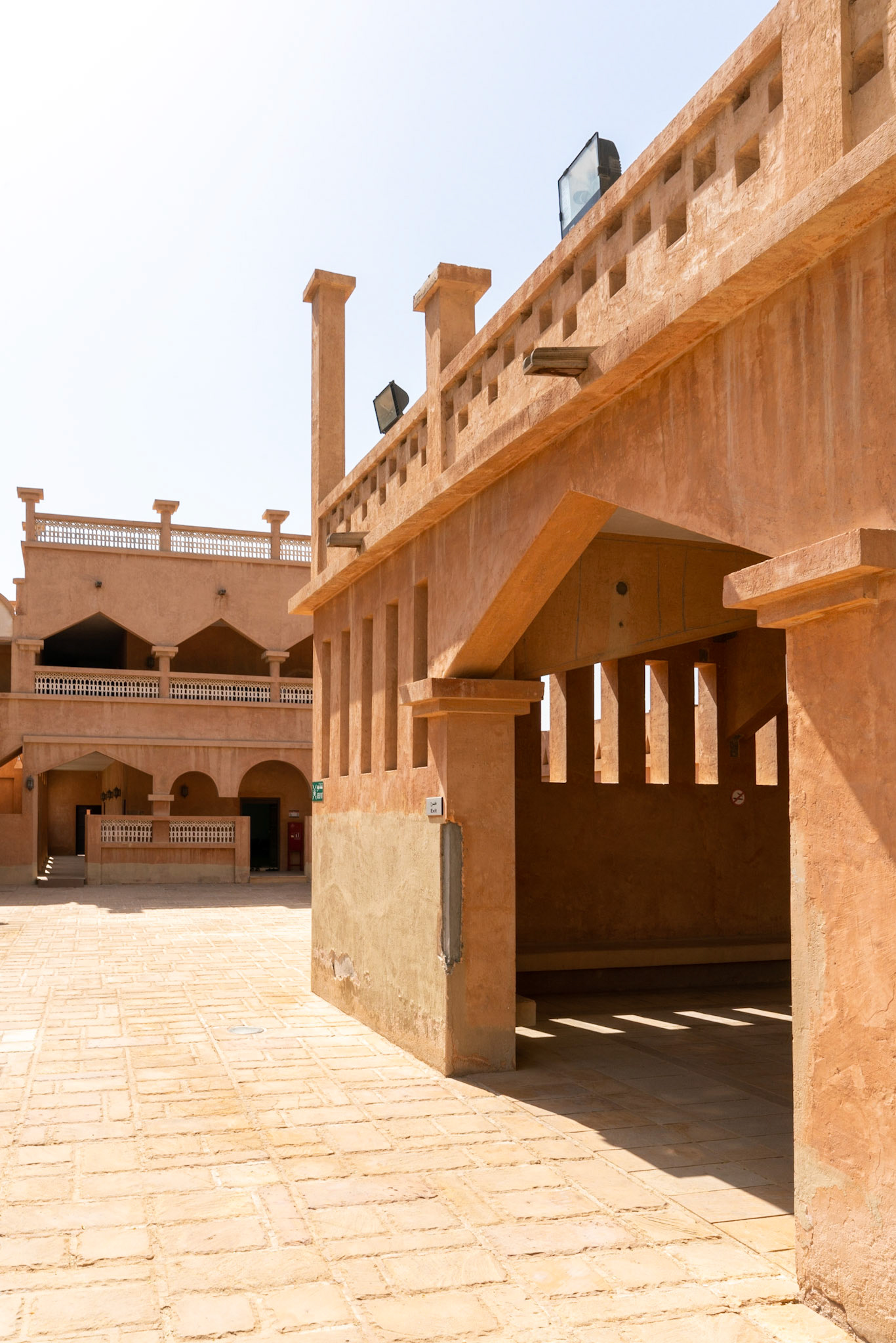 Al Ain Palace Museum a former royal residence with exhibits in Al Ain (Abu Dhabi) in the United Arab Emirates (UAE)
