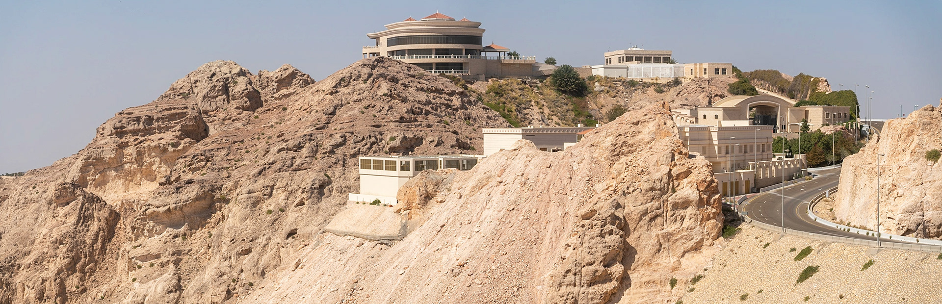 View from Jebel Hafeet in al Ain (UAE, Abu Dhabi)