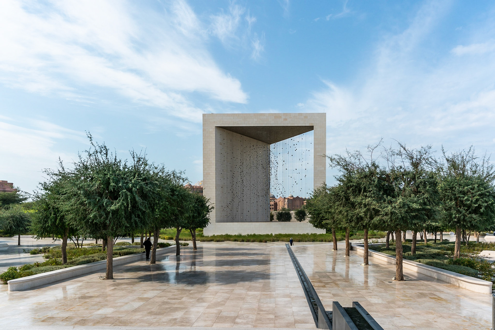 Founders monument in Abu Dhabi (UAE)