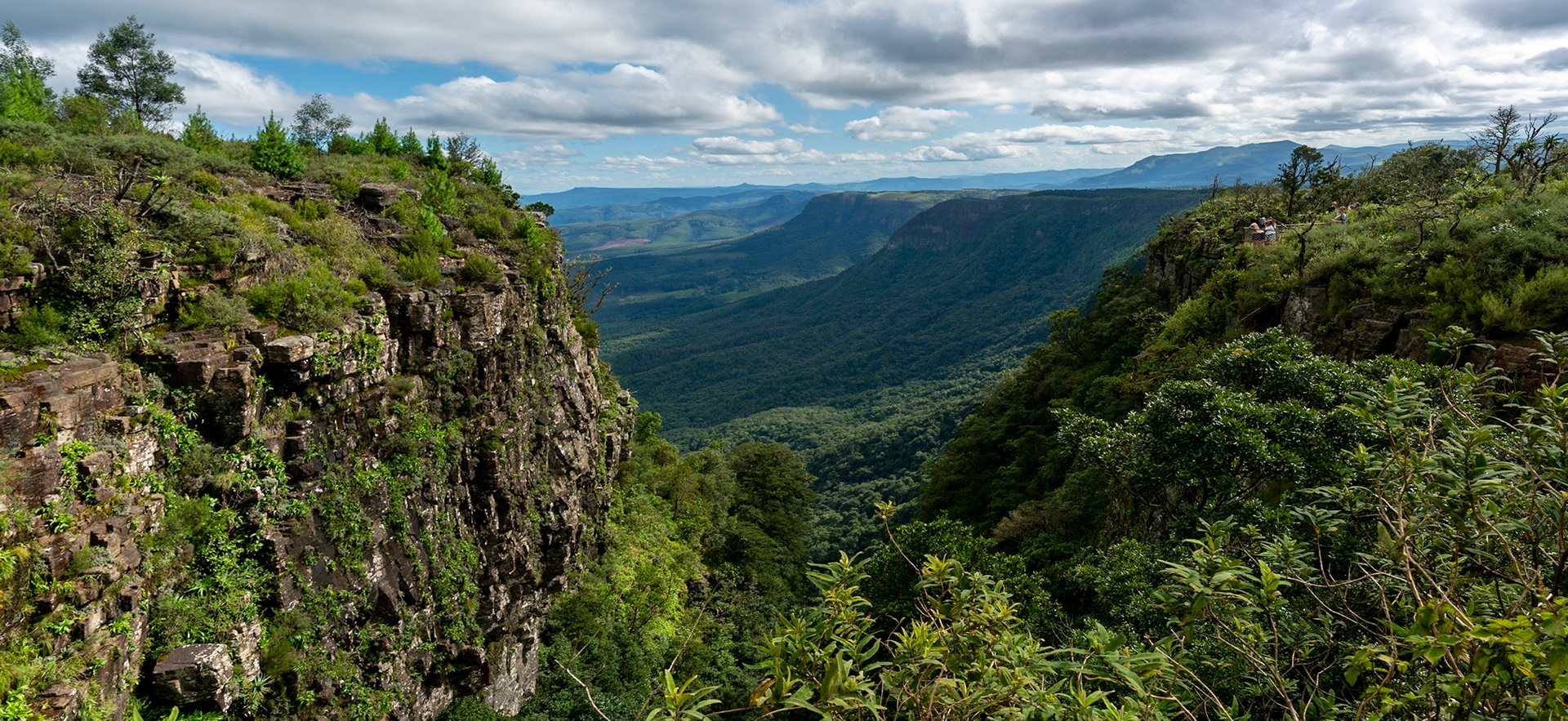 View from God's Window near Graskop in South Africa