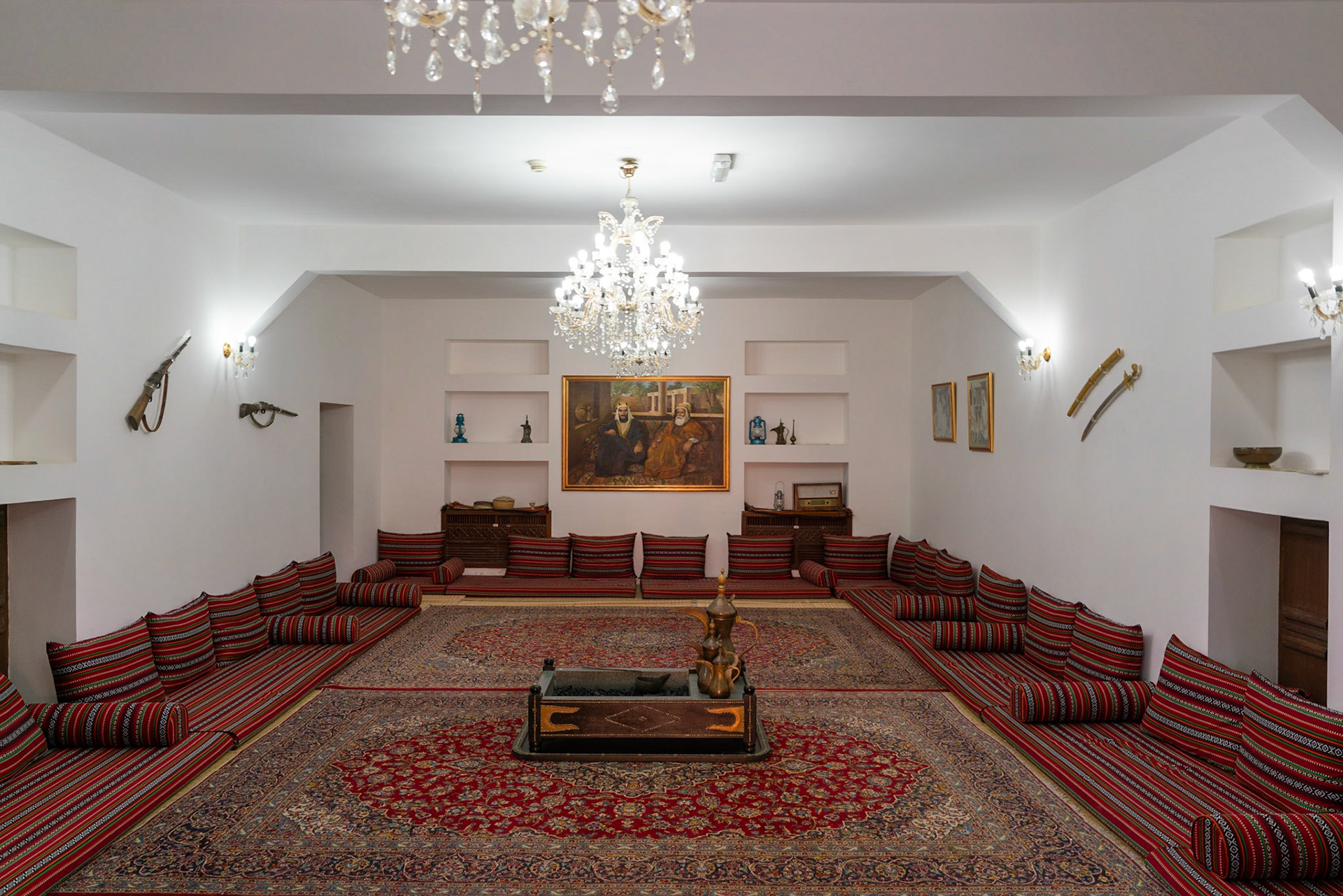 Al Ain Palace Museum a former royal residence with exhibits in Al Ain (Abu Dhabi) in the United Arab Emirates (UAE)