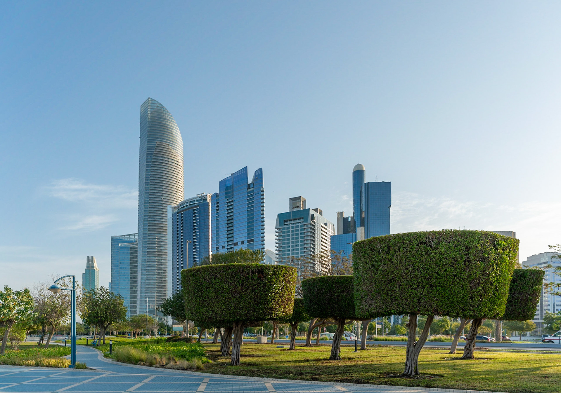 Landmark Towers in Abu Dhabi (UAE)