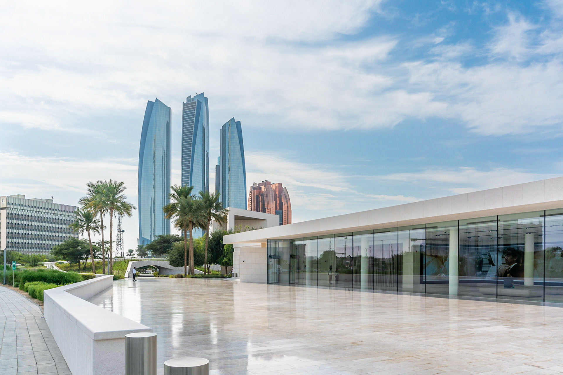 Founders monument in Abu Dhabi (UAE)