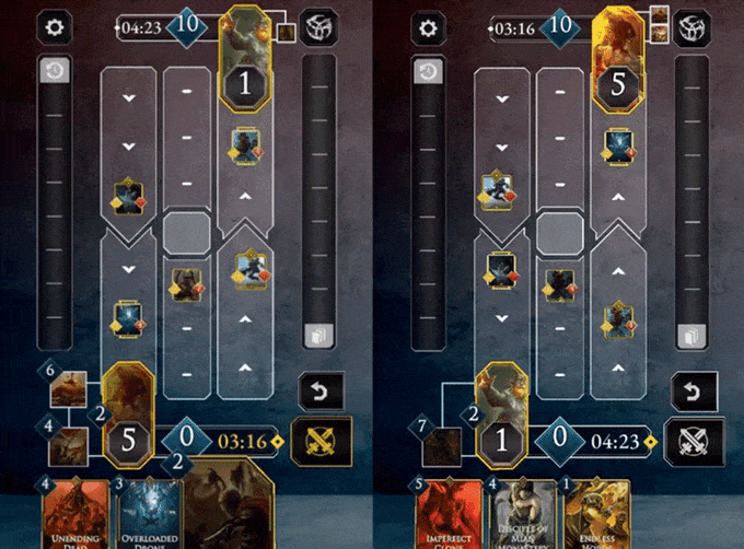 Gif of parts of the game I did QA for