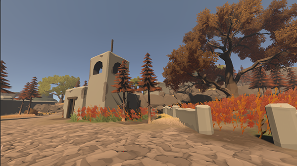 Splash screen of starting location without UI