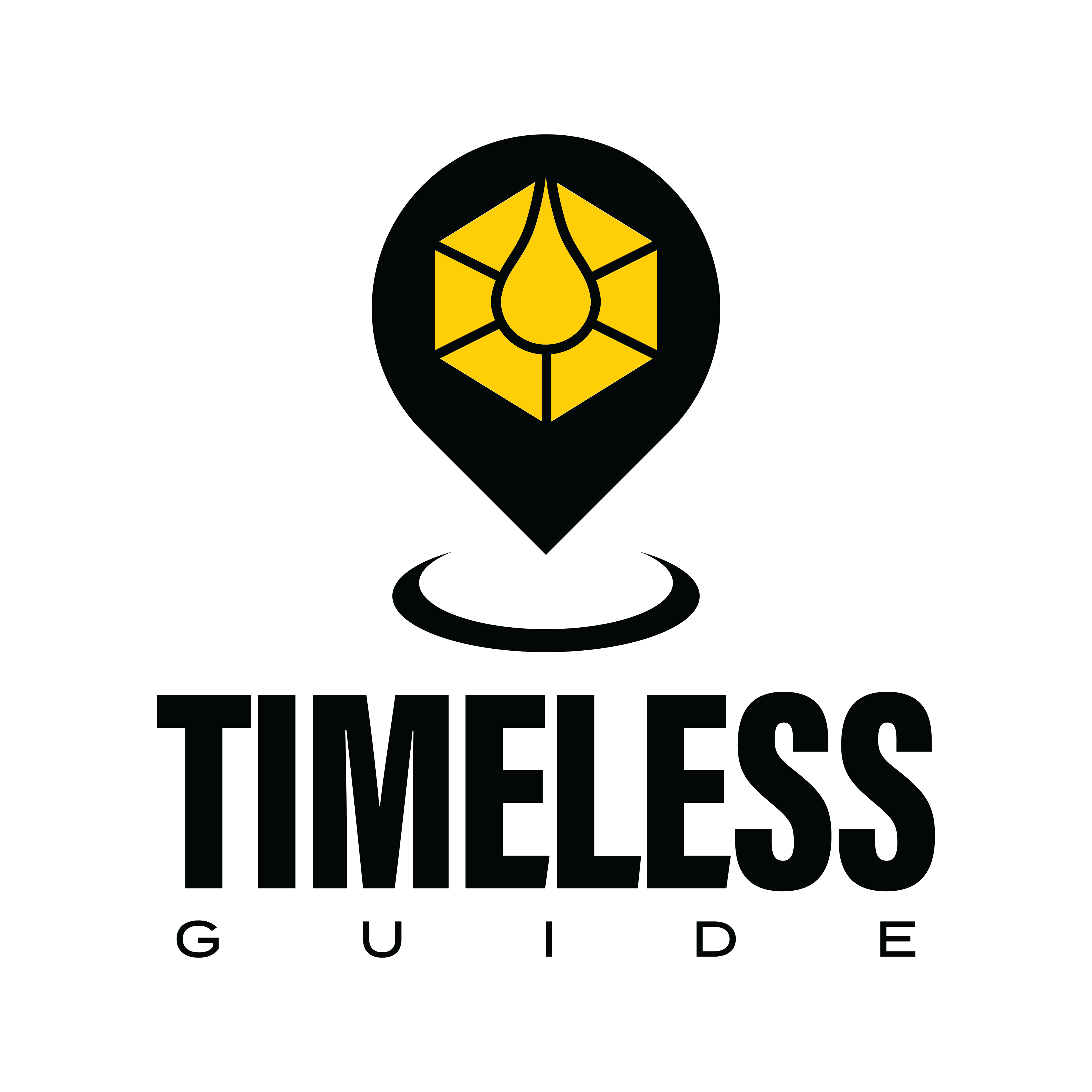 Timeless Guide logo that is used for a "Hole-In-The-Wall Guide" program we have launched on our website
