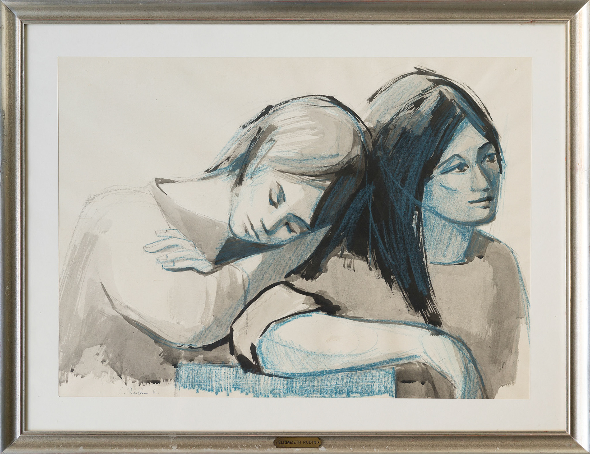 142 Elisabeth Rudin - Zwei Mädchen, 400 CHF