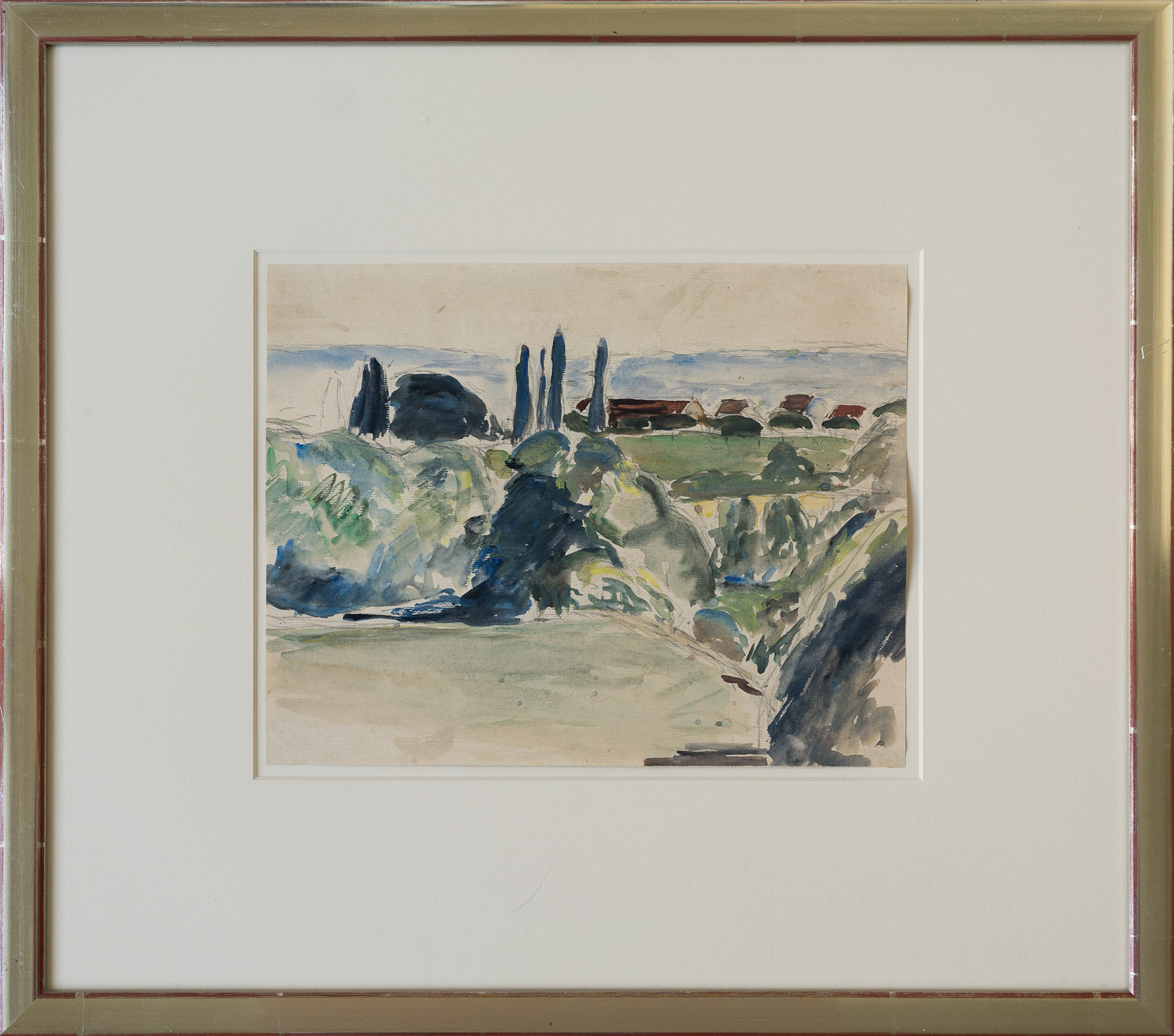 78 Hans Berger - Landschaft, 1’100 CHF