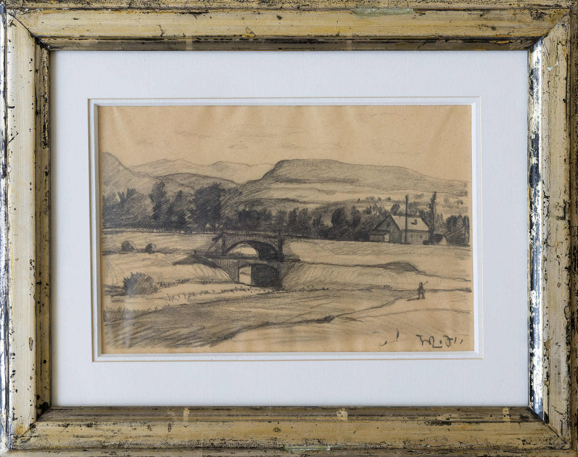 60 Willy Roth - Landschaft mit zwei Brücken, 31, 280 CHF