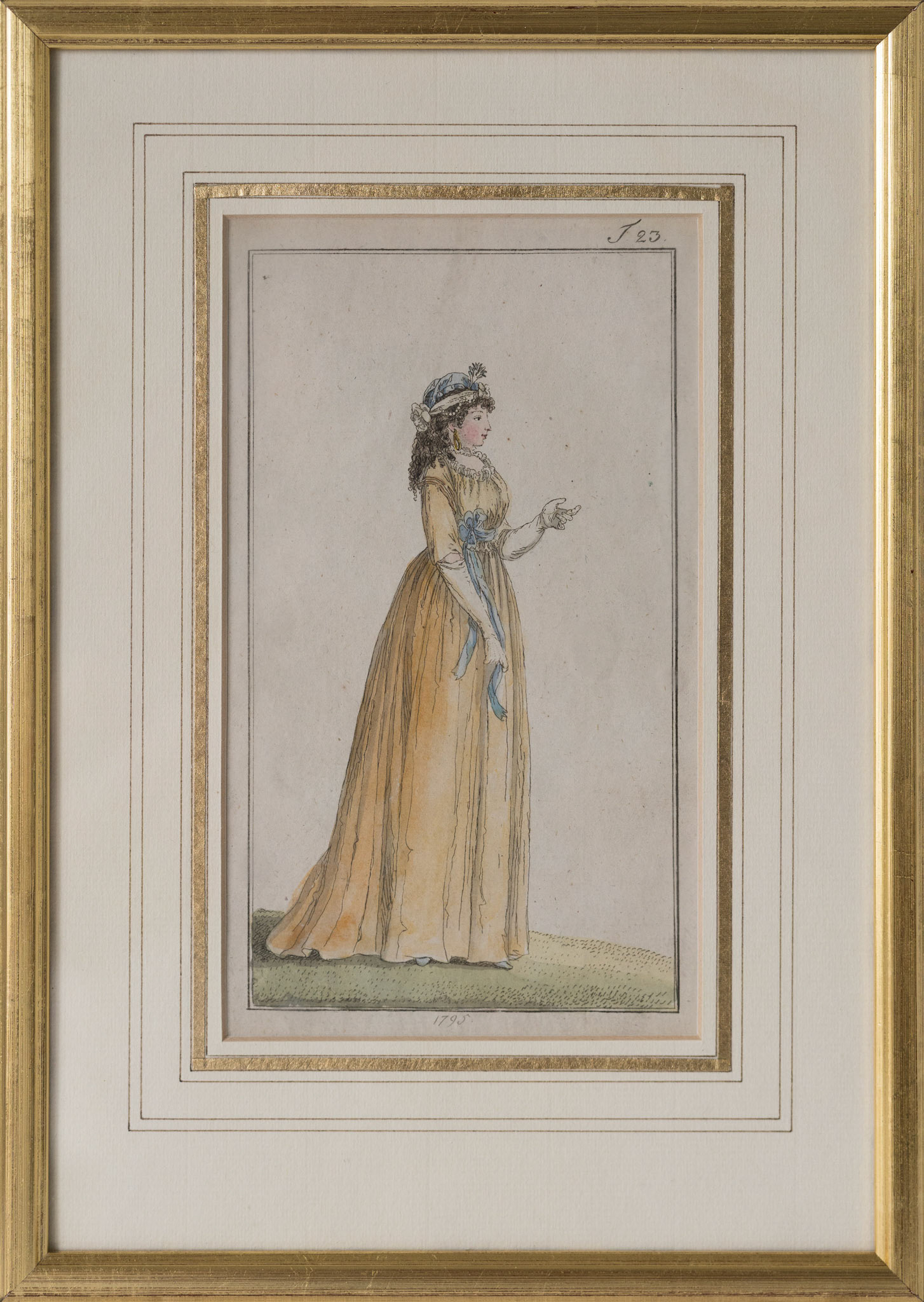 4 unbekannt  - Modefigur, 1795, 80 CHF