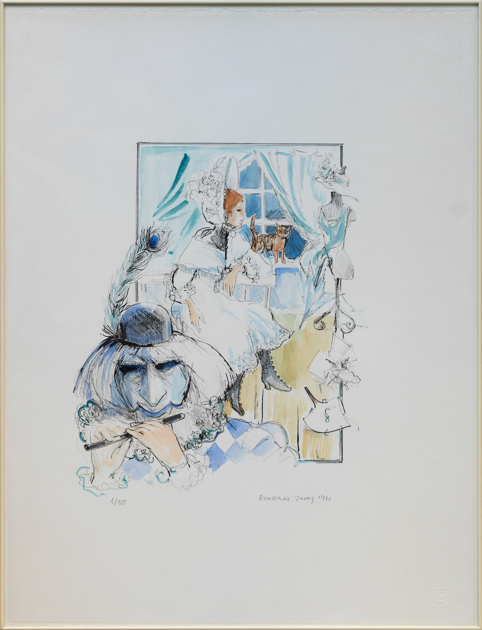 136 Rosemarie Joray - Fasnachtstraum, 320 CHF