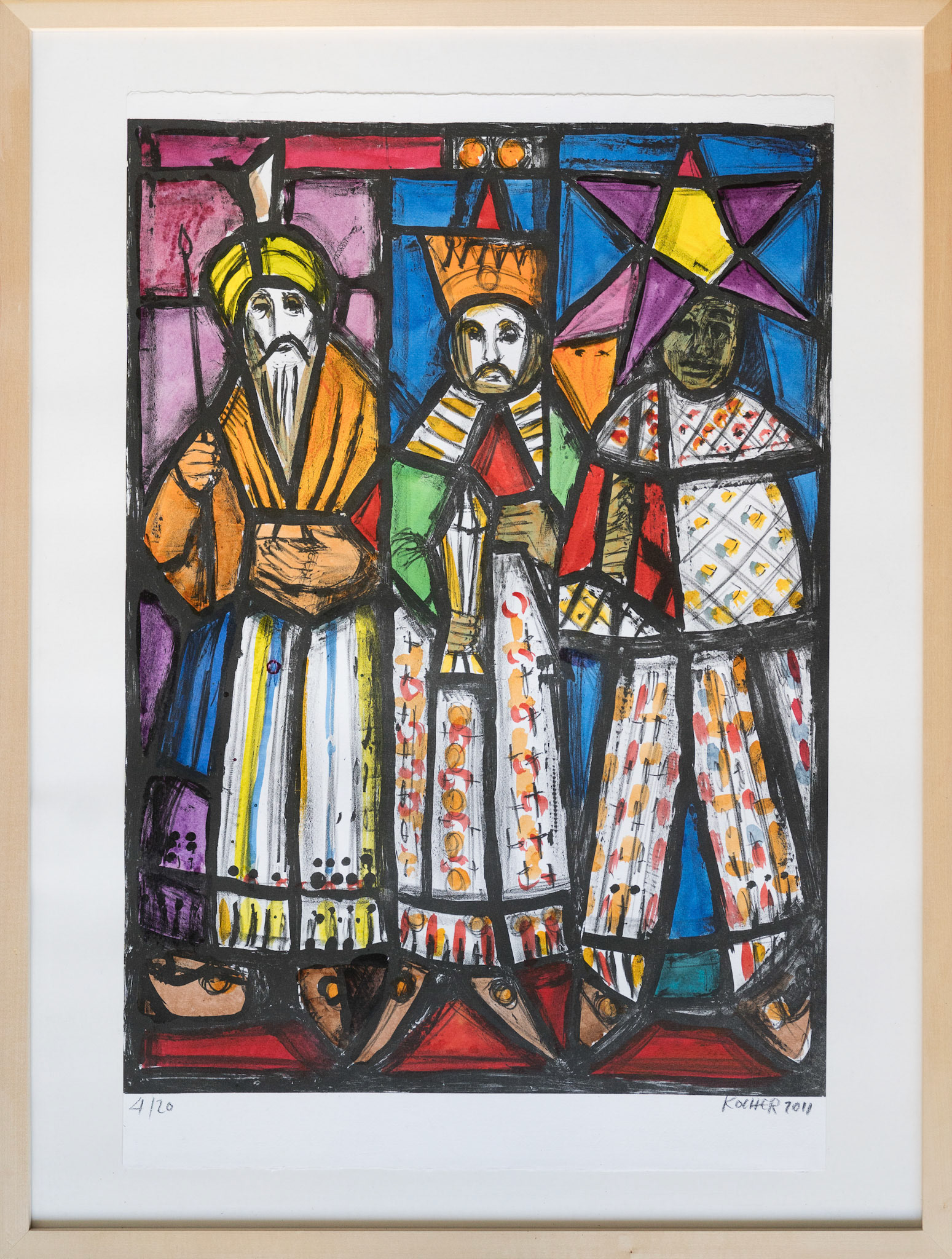 137 Pierre Kocher - 3 Könige, 250 CHF