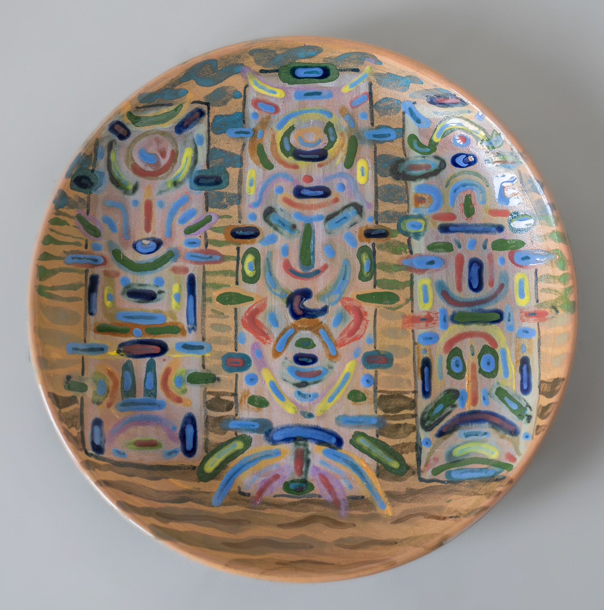 143 Walter Wegmüller - Keramikteller, 120 CHF