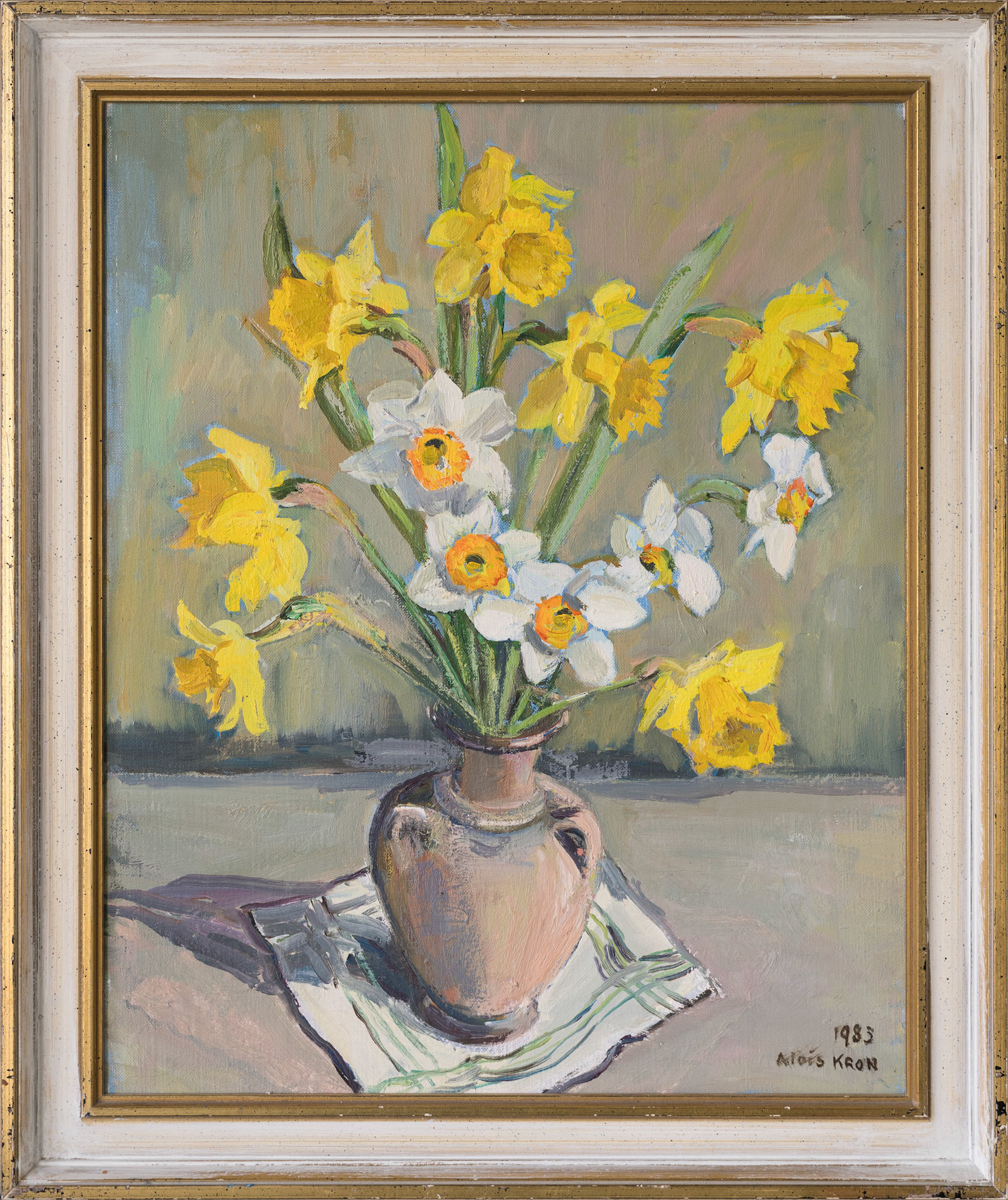 70 Alois Kron - Osterglocken, verkauft