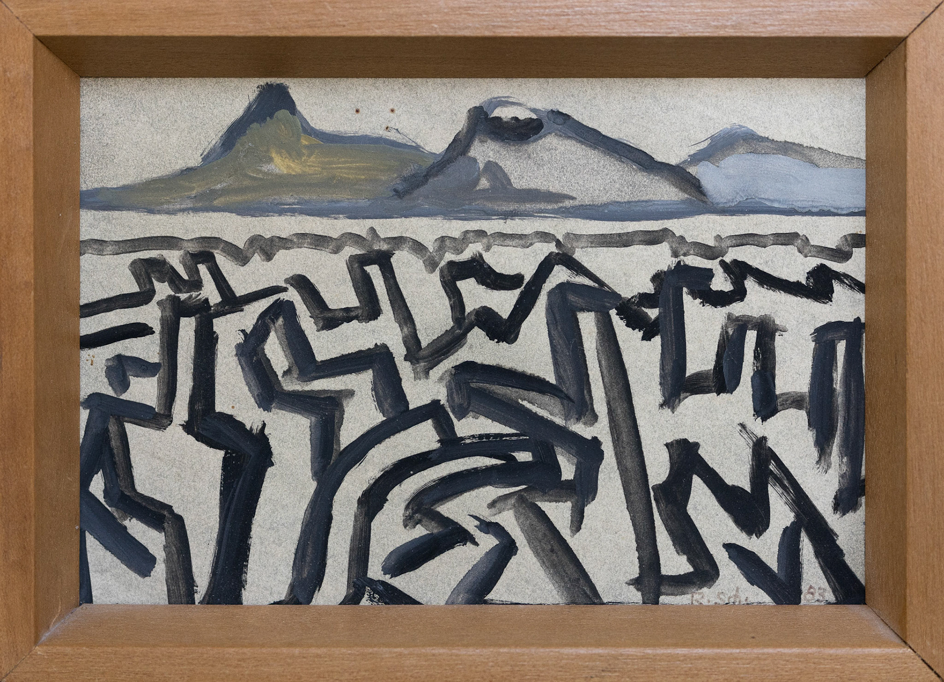 90 Ruedi Schmid - Landschaft, 100 CHF