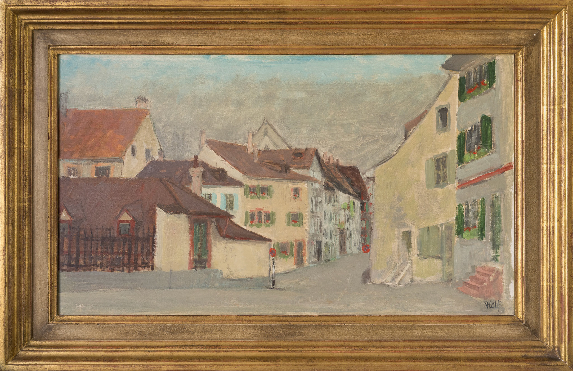 109 Fritz Ernst Wolf - Gemsberg, 550 CHF