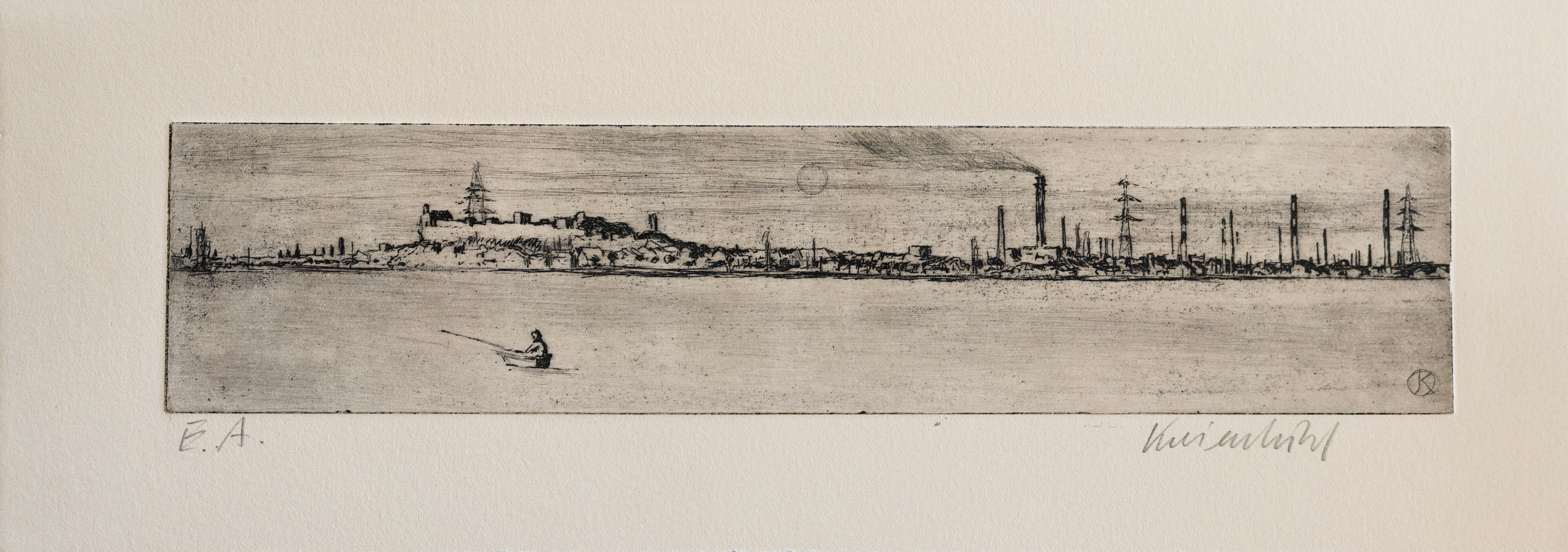 95 Jürg Kreienbühl - Industrie am Fluss, 120 CHF