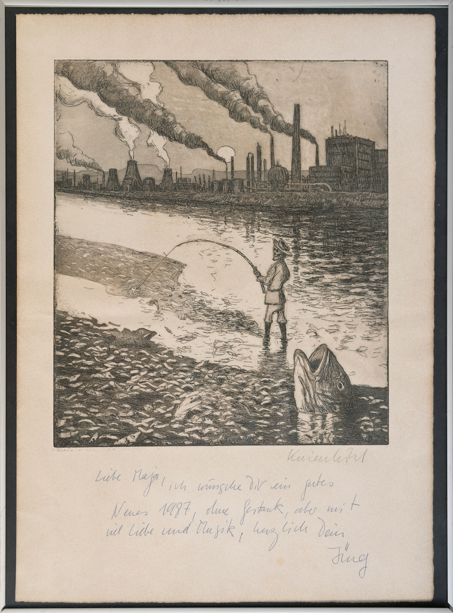 94 Jürg Kreienbühl - Neujahrswunsch 1987, 120 CHF