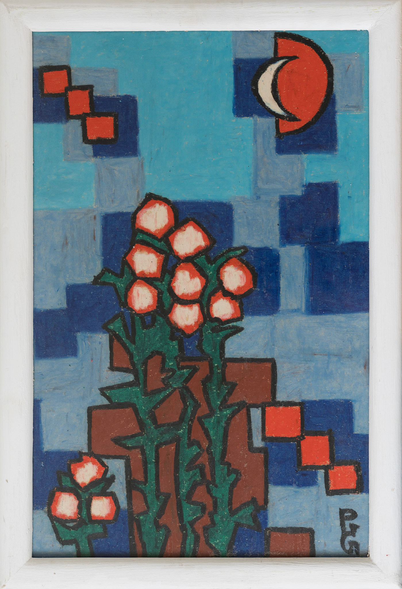 34 P. G. - Rosenabstraktion, 220 CHF