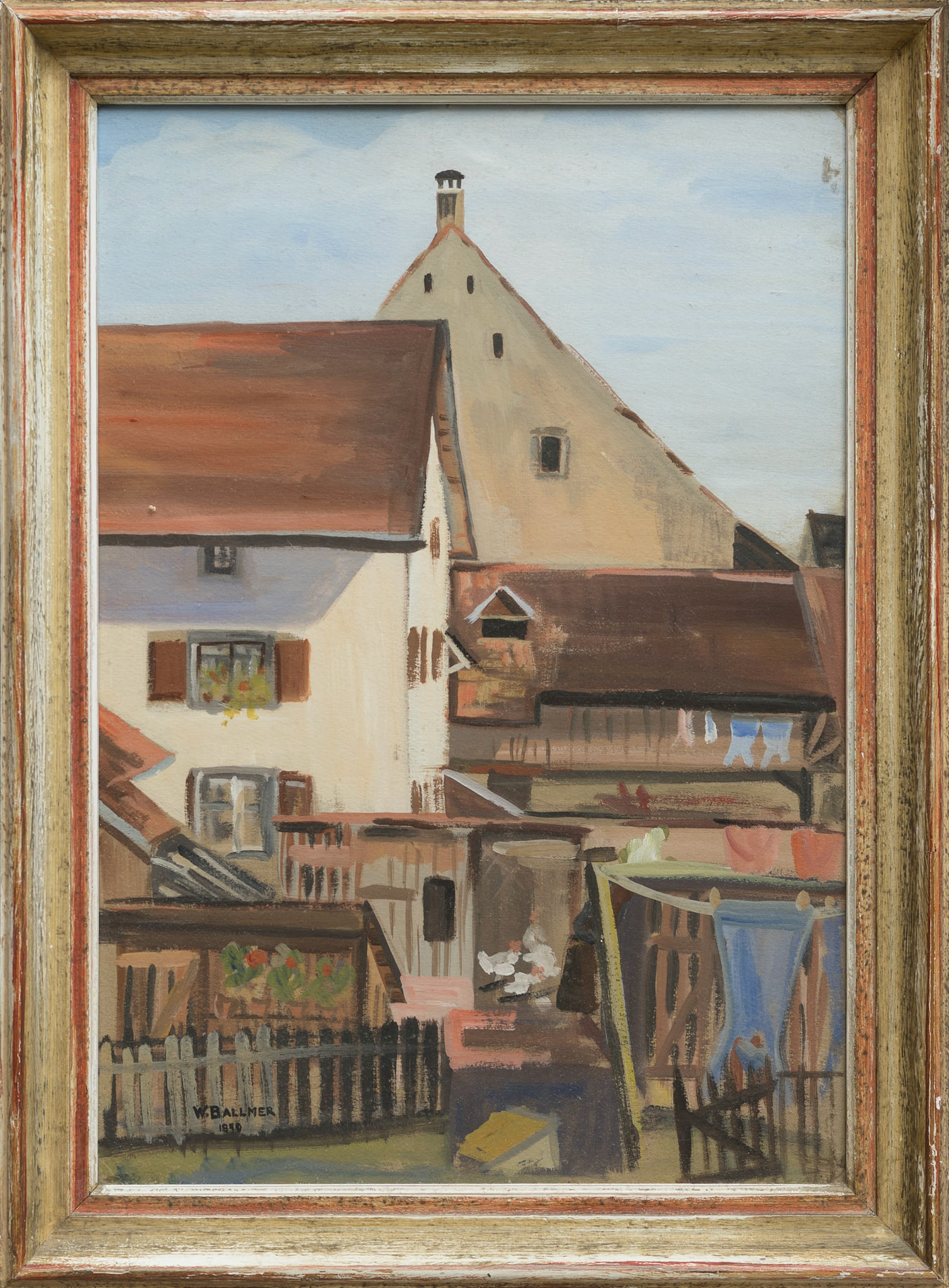 33 W. Ballmer - Hinterhof, 240 CHF