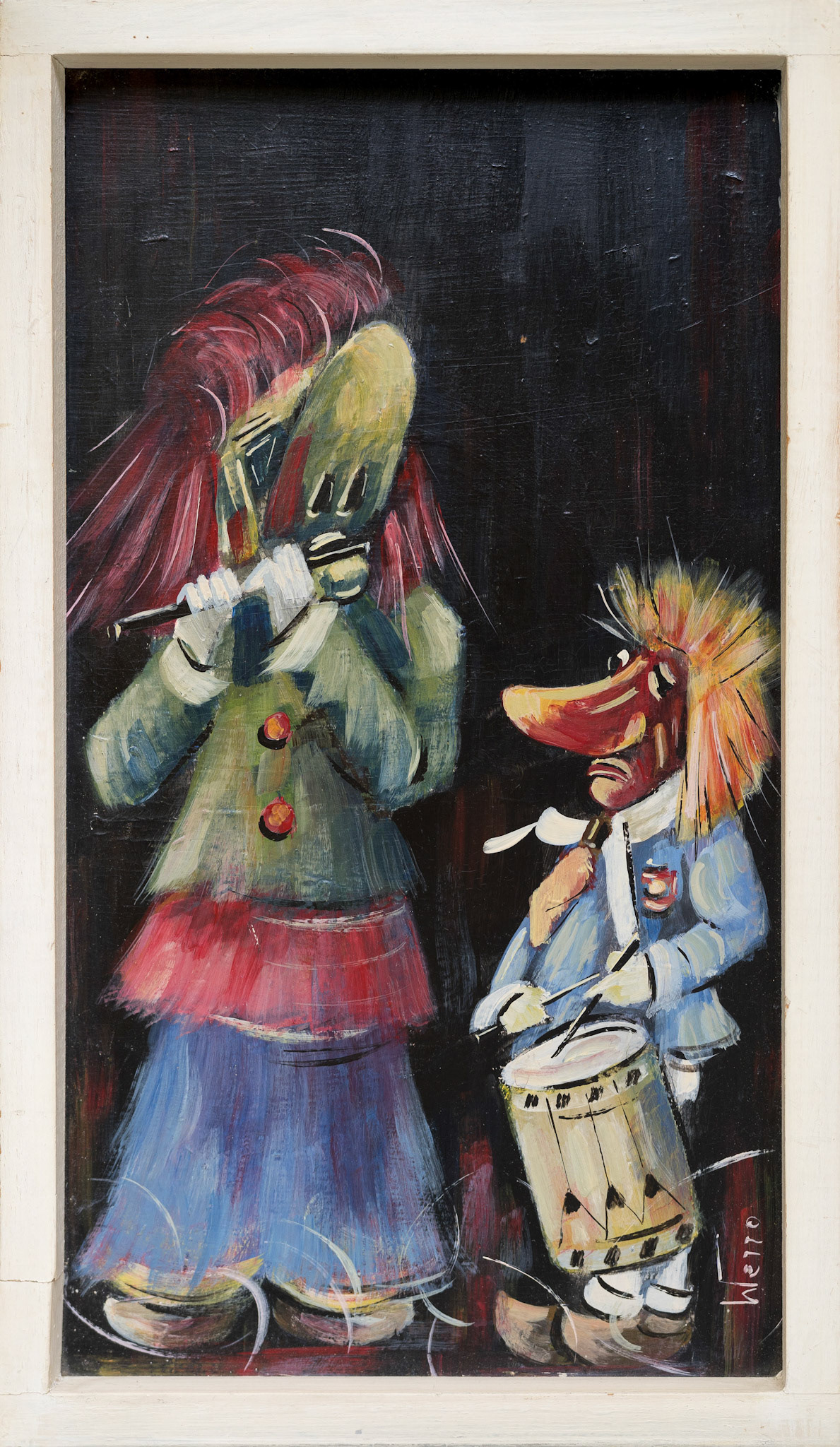 43 Albert Roland Werro - Pfeifer und Trommler, 190 CHF