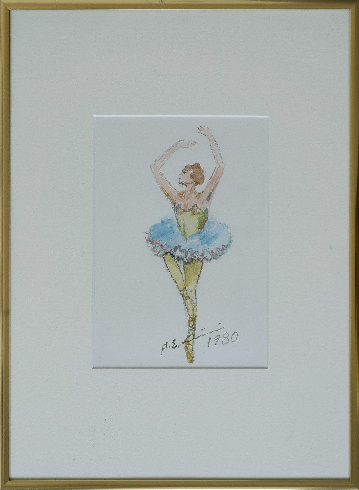 58 Arturo Ermini - Spitzentänzerin, 1980, 480 CHF