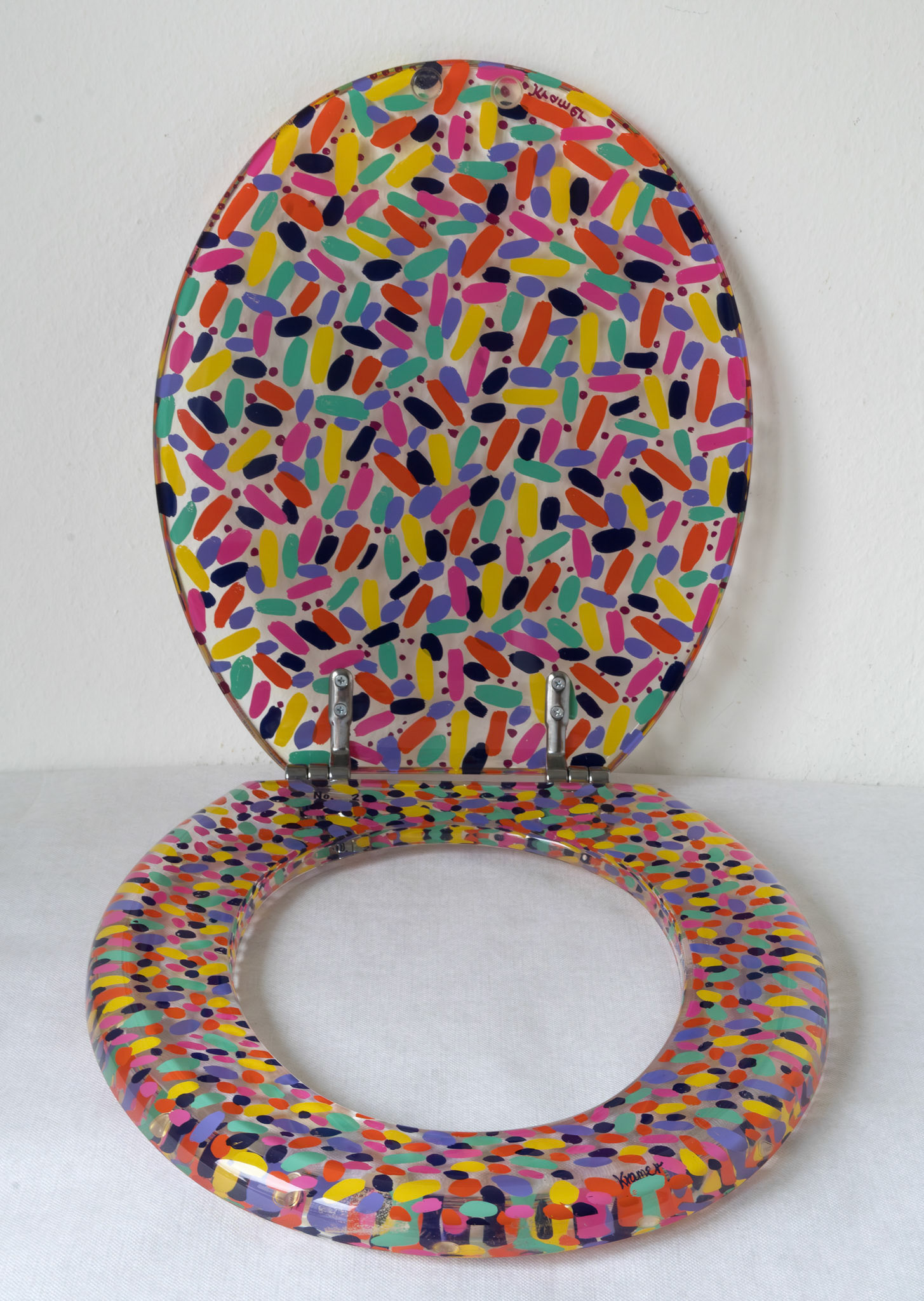 28 Susi Kramer - WC Deckel, Nr. 2, signiert  und nummeriert, 650 CHF