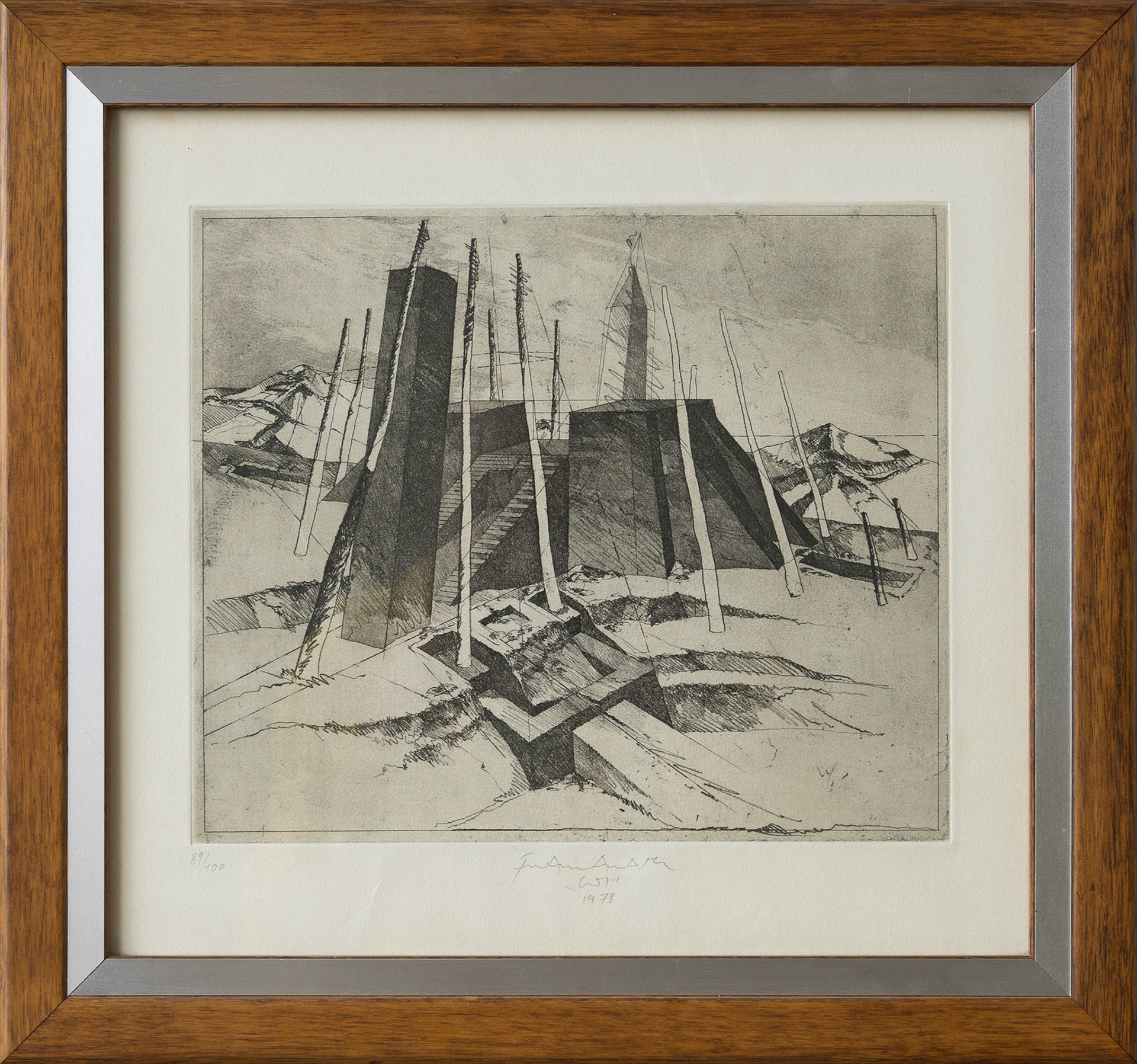 37 Franz Anatol Wyss - Landschaft, 1978, 180 CHF