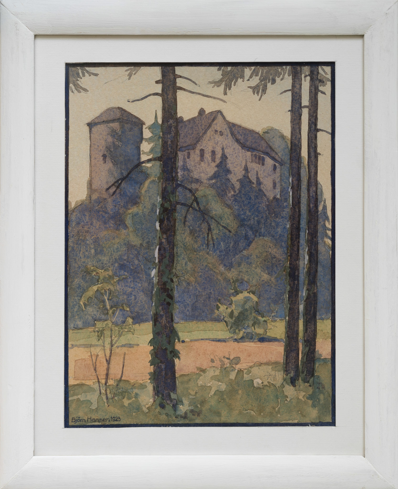 31 Björn Hansen - Schloss Wildenstein, 1923, 120 CHF