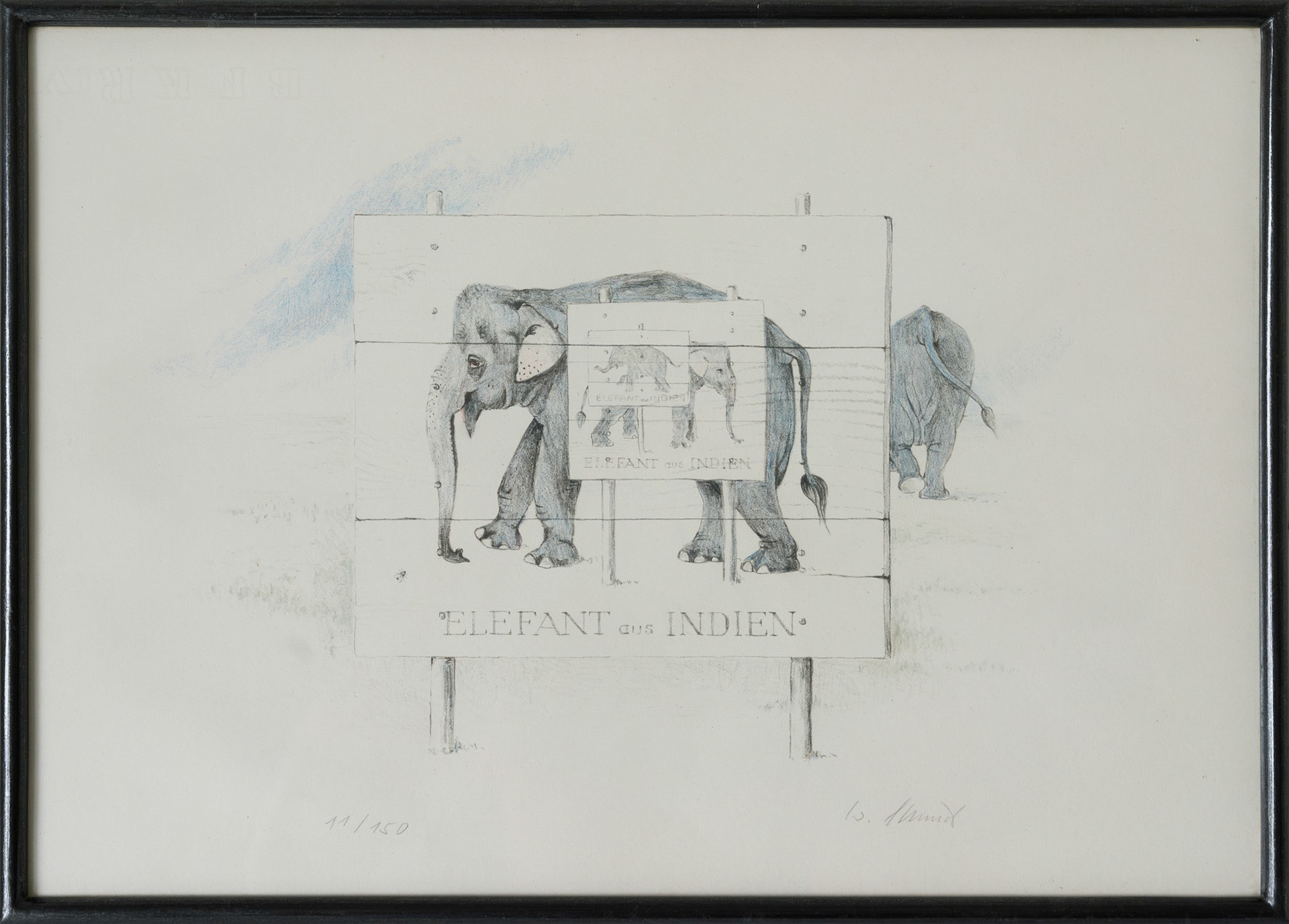 29 Walter Schmid - Elefant aus Indien, 250 CHF