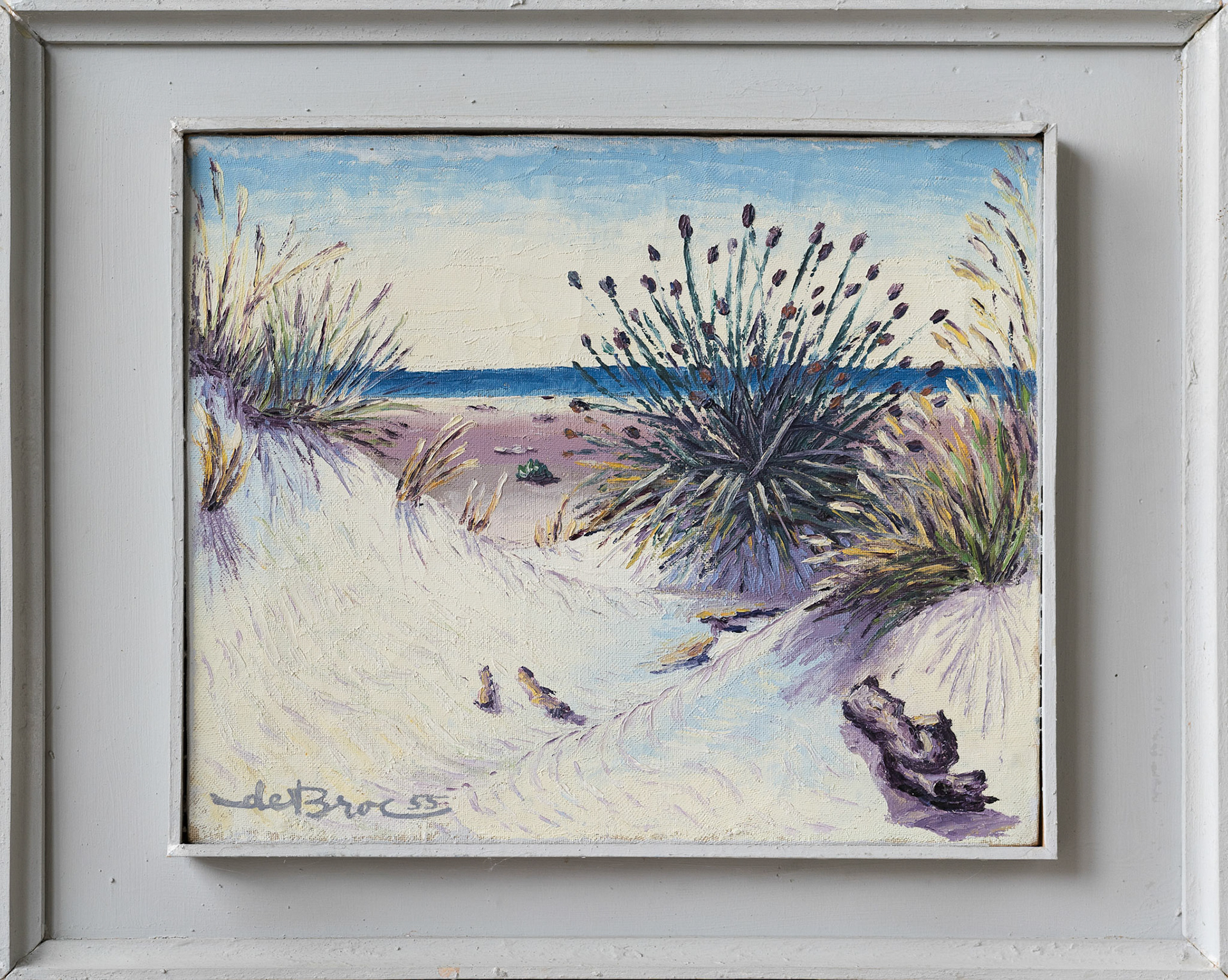 25 De Broc  - Dünen am Strand, 300 CHF