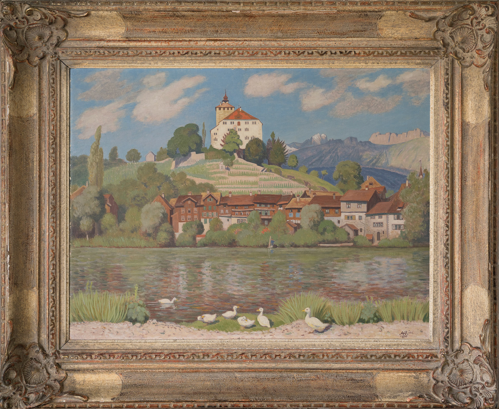 61 Arthur Riedel - Schloss Werdenberg, 38, 380 CHF