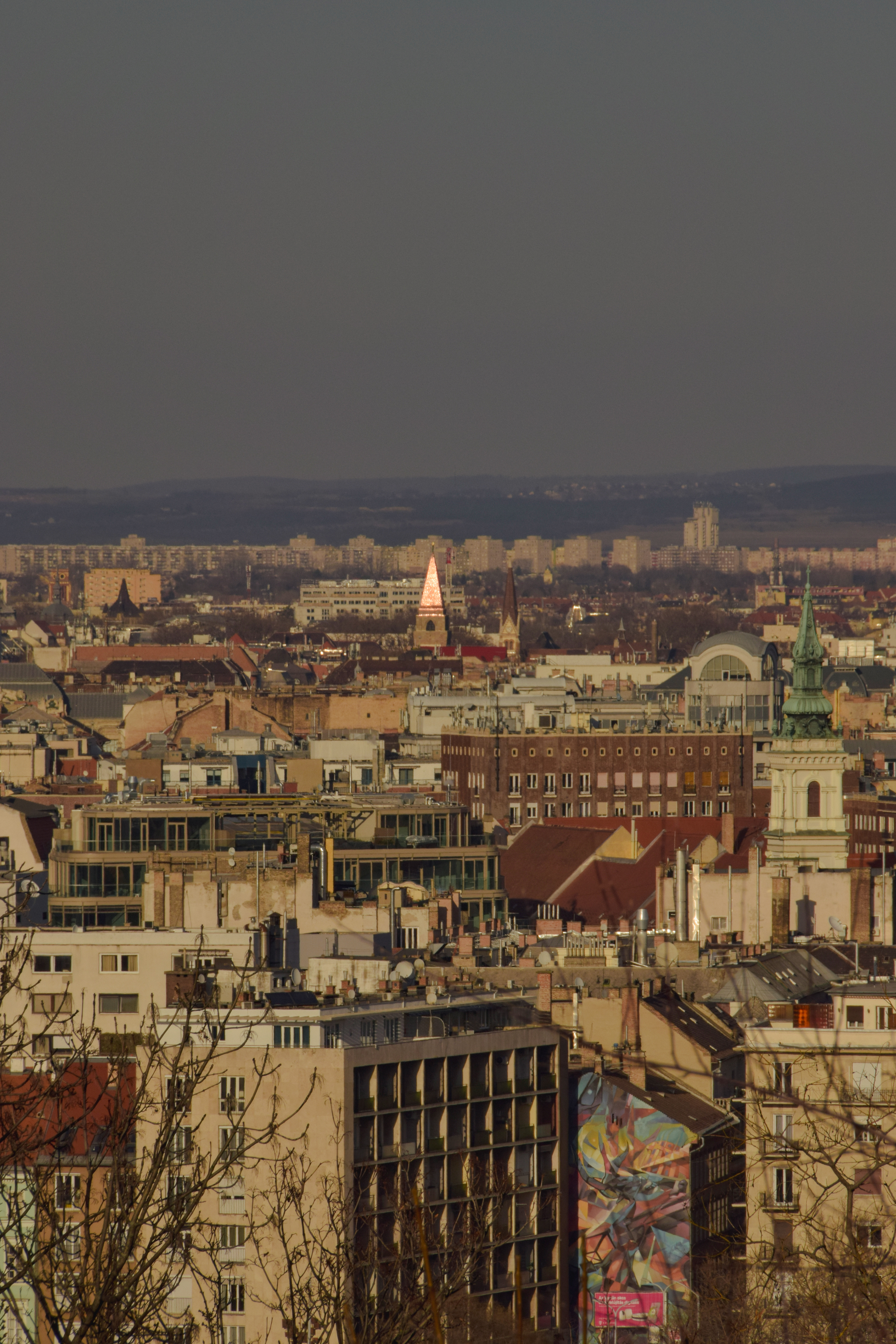 "Golden Hour". Budapest, 2021
