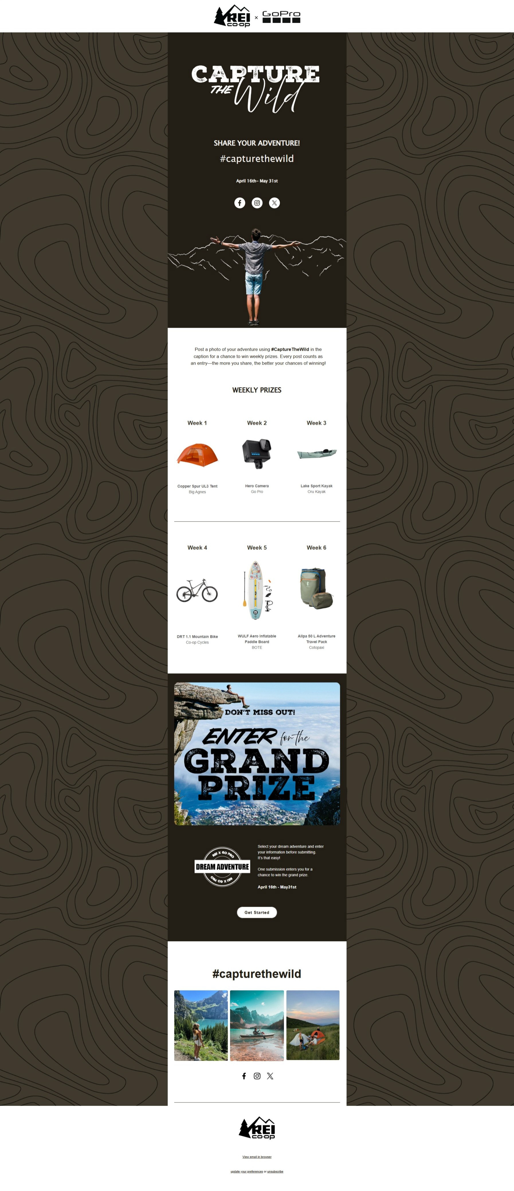 Minor Prize Promotion Email