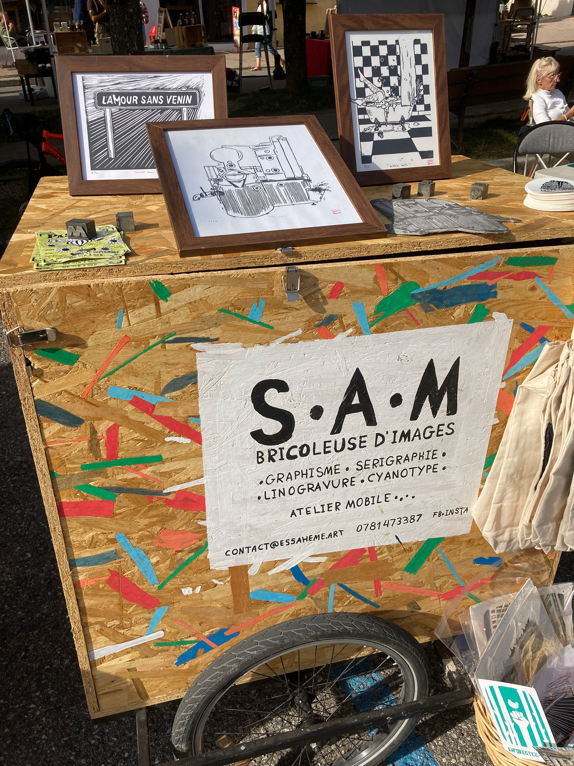 À la Foire à l'ancienne à Autrans