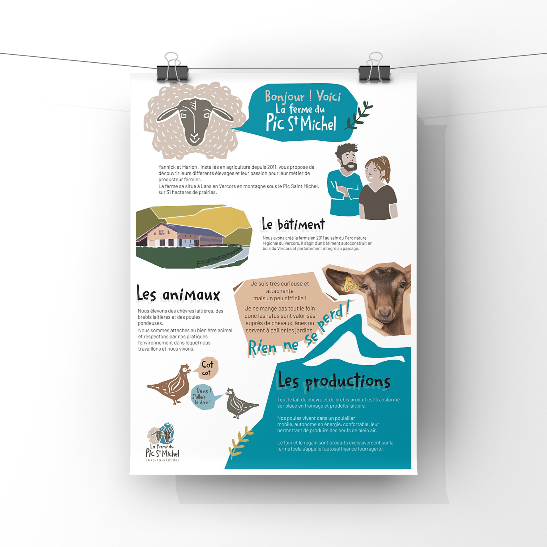 Design de panneaux pédagogiques