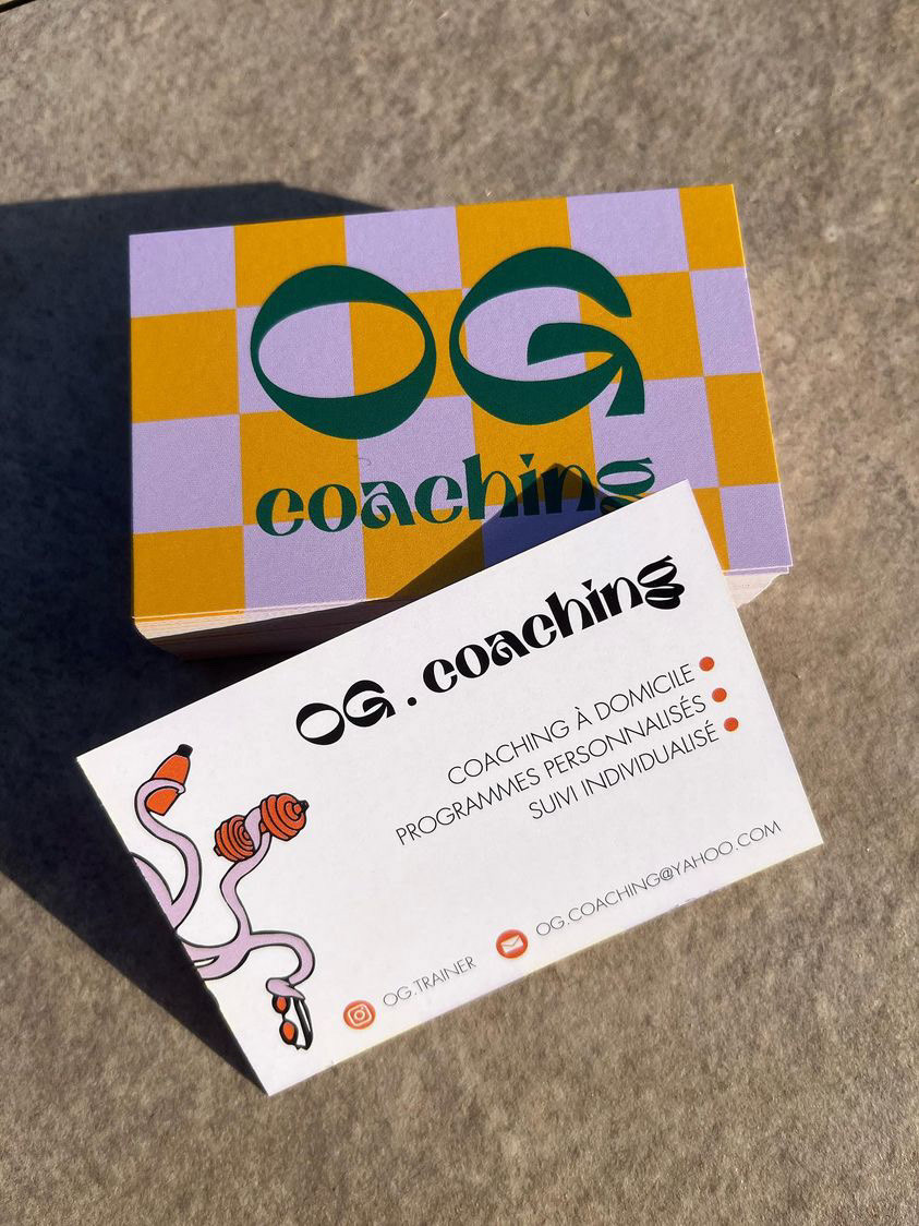 Création d'une charte graphique pour une coach sportive