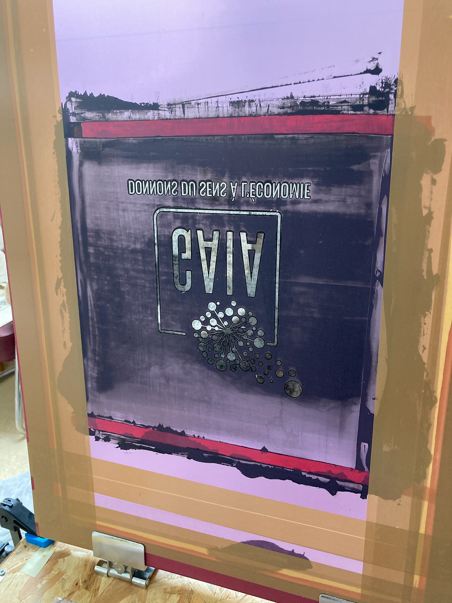 Création de tote bags pour l'association GAIA et animation d'un atelier lors de l'AG