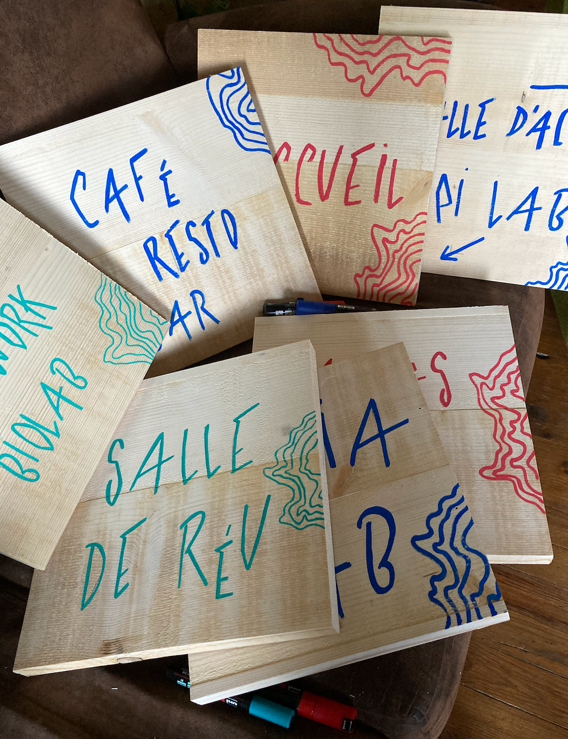 Signalétique de La Capsule