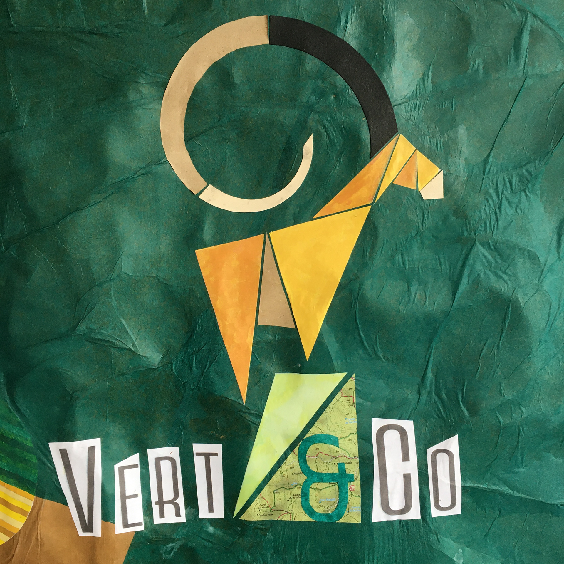 Création d'un kakemono 100% récup pour l'asso Vert&co