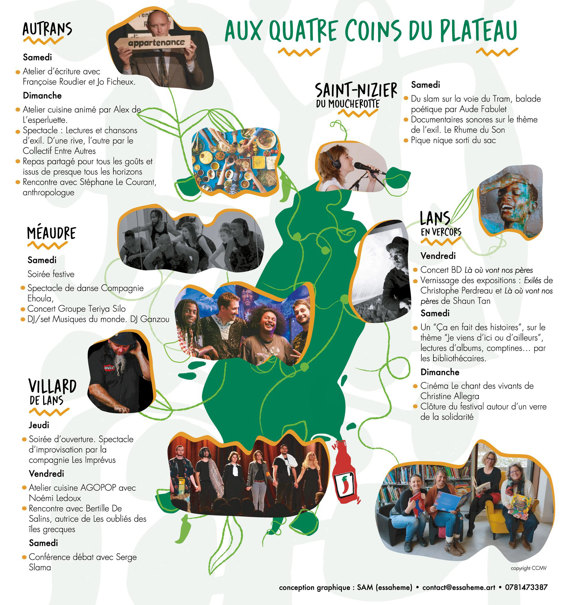 Programme du festival Pili-Pili