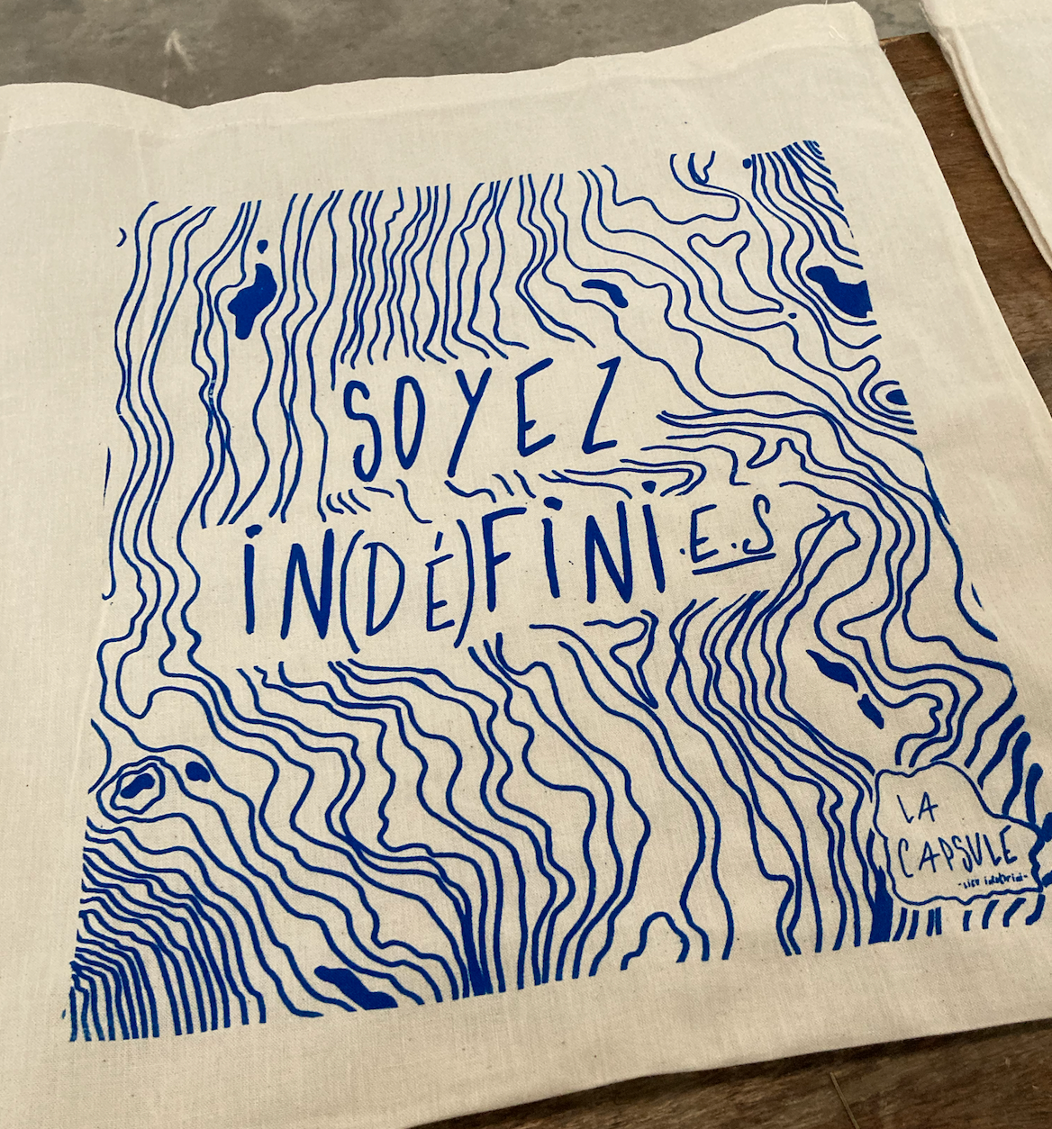 Création de tote bag pour Cap Berriat